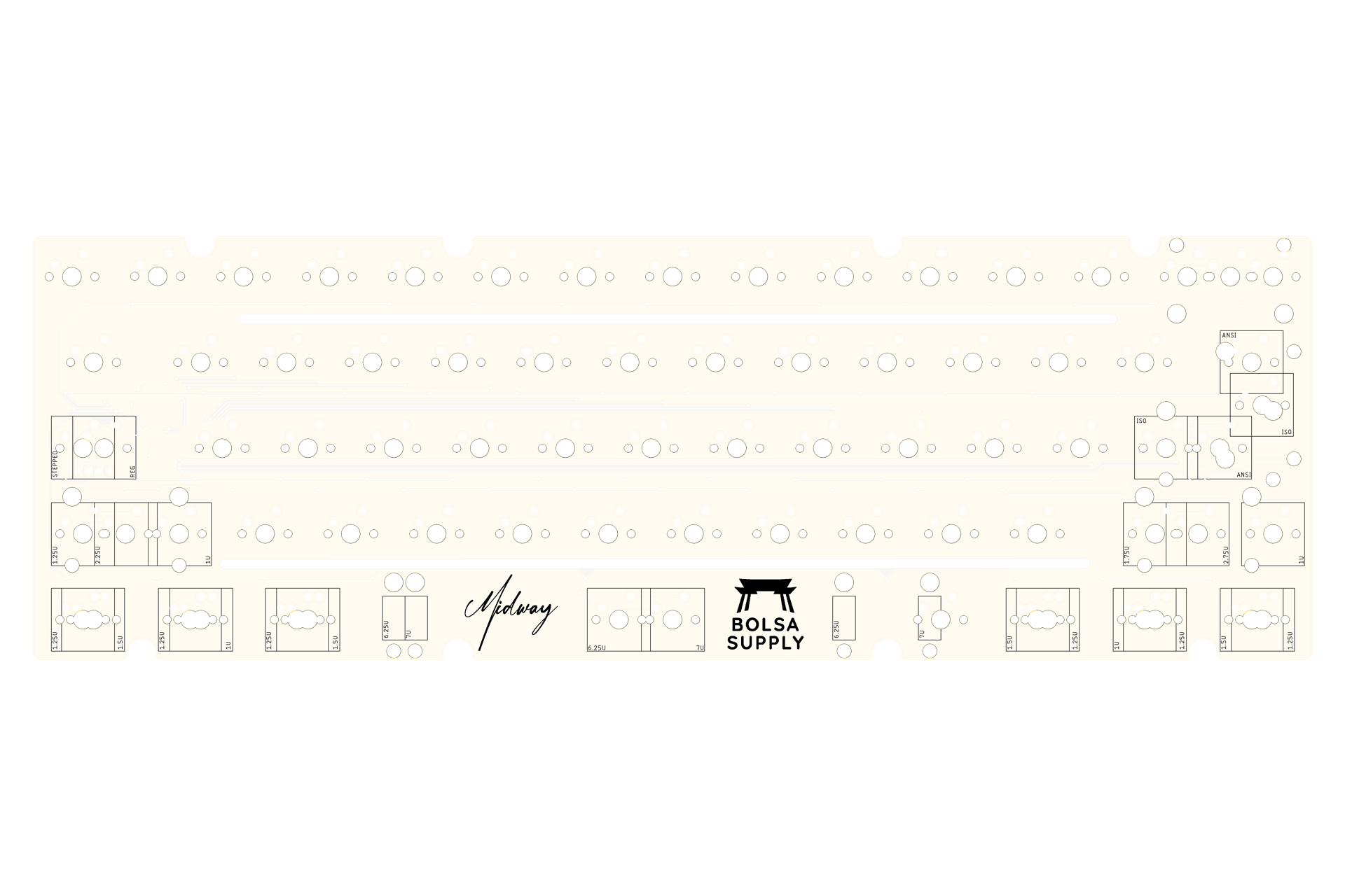 Midway60 Replacement PCB