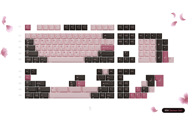 MilkyWaystudio 禰豆子イメージキーキャップ demon girl MilkyWaystudio 禰豆子イメージキーキャップ demon girl